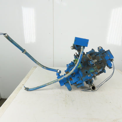 Rexroth Hydraulic Directional Valve Manifold Block Assembly 24V Coil