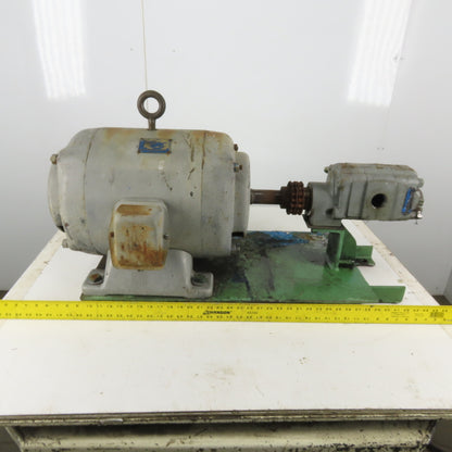 Master P25A100 Commercial Intertech 10Hp 220/440V Packaged Motor Gear Pump