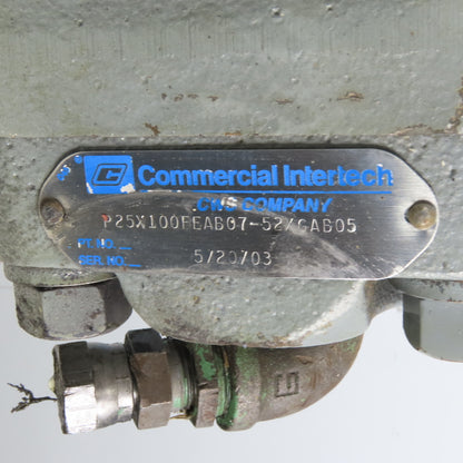 Master P25A100 Commercial Intertech 10Hp 220/440V Packaged Motor Gear Pump