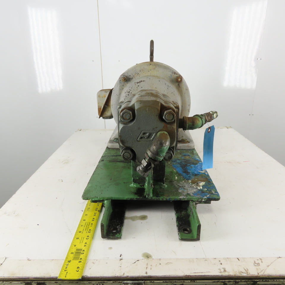 Master P25A100 Commercial Intertech 10Hp 220/440V Packaged Motor Gear Pump