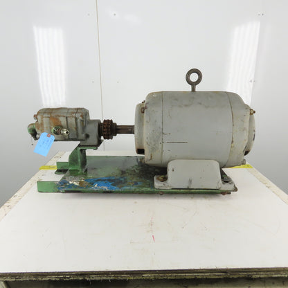 Master P25A100 Commercial Intertech 10Hp 220/440V Packaged Motor Gear Pump