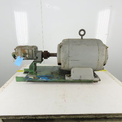 Master P25A100 Commercial Intertech 10Hp 220/440V Packaged Motor Gear Pump