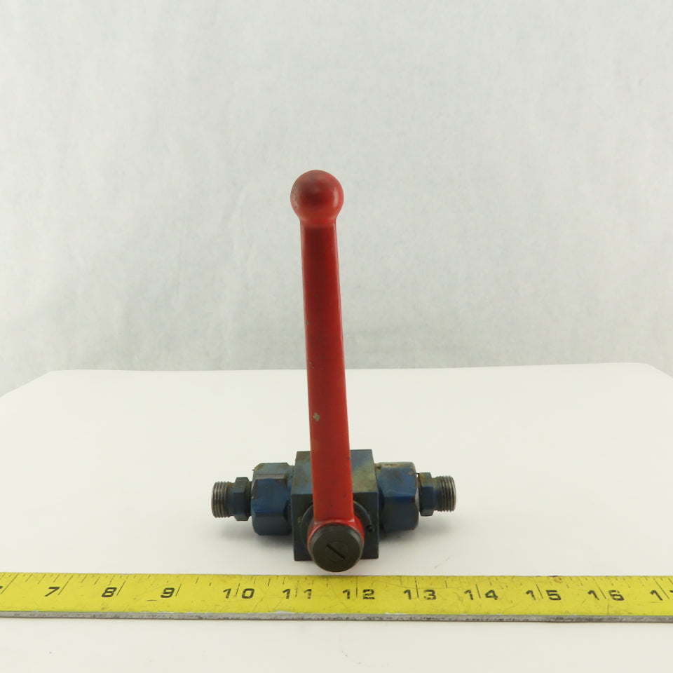 Hydraulic Block Shut Off Ball Valve 1/4 Port