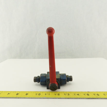 Hydraulic Block Shut Off Ball Valve 1/4 Port