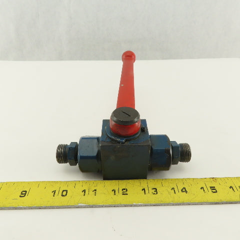 Hydraulic Block Shut Off Ball Valve 1/4 Port