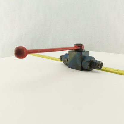 Hydraulic Block Shut Off Ball Valve 1/4 Port