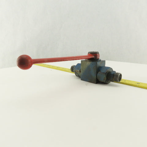 Hydraulic Block Shut Off Ball Valve 1/4 Port