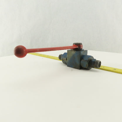 Hydraulic Block Shut Off Ball Valve 1/4 Port