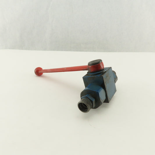 Hydraulic Block Shut Off Ball Valve 1/4 Port