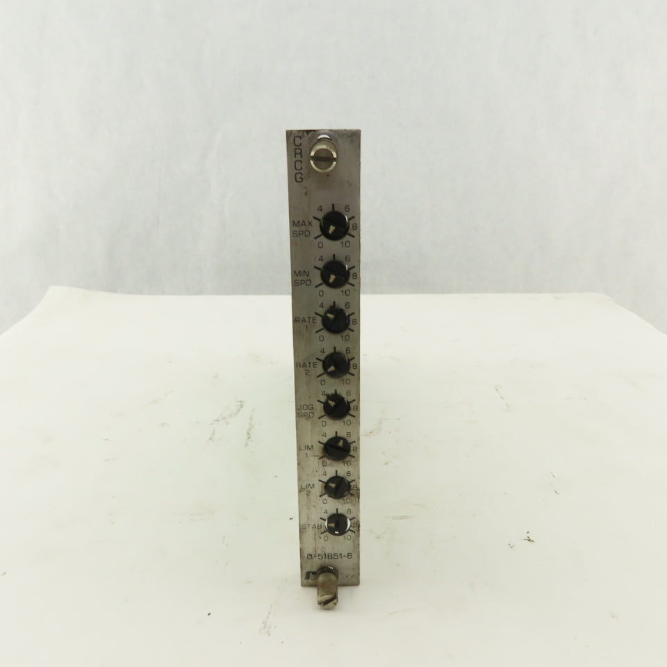 Reliance CRCG 0-51851-6 Regulator Card Module