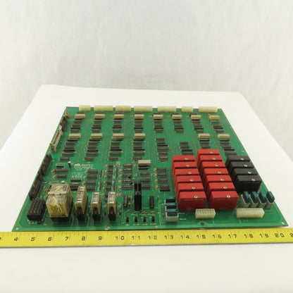 Murata Wiedemann 761340-3-00 Rev 4 Interface Circuit Board From Turret Punch