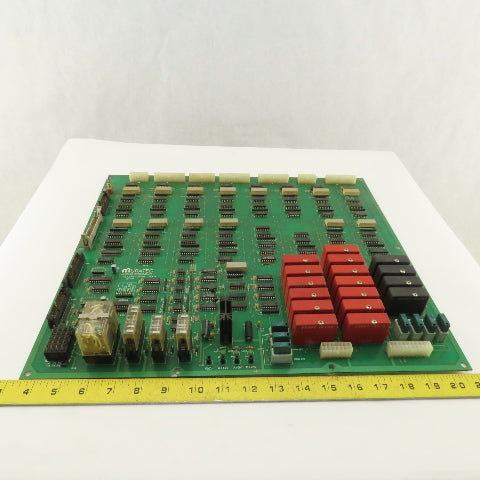 Murata Wiedemann 761340-3-00 Rev 4 Interface Circuit Board From Turret Punch