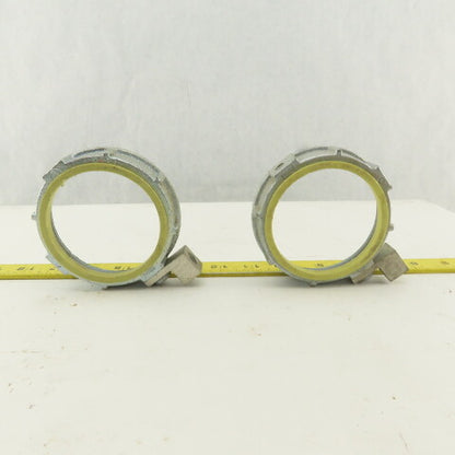Raco 3" Insulated Ground Lug Bushing Nut Lot Of 2