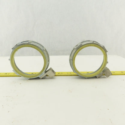 Raco 3" Insulated Ground Lug Bushing Nut Lot Of 2
