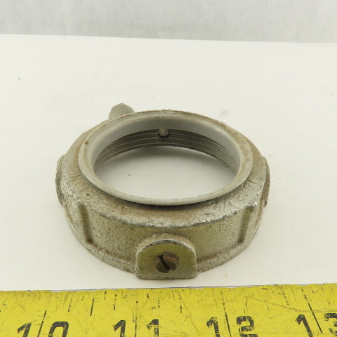 Appleton 2-1/2" Galvanized Ground Lug Conduit Bushing Nut Lot OF 11