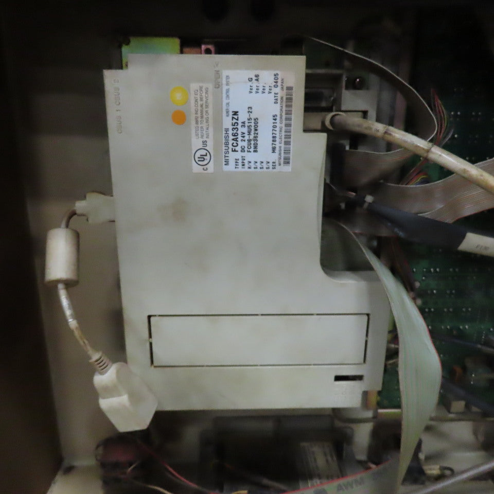 Mitsubishi LC20BP Laser Processing Machine Operator Controls Monitor