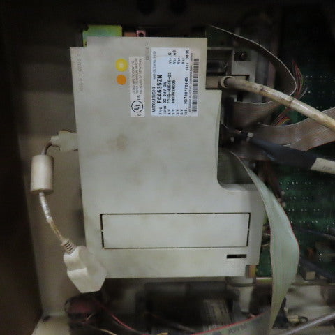 Mitsubishi LC20BP Laser Processing Machine Operator Controls Monitor