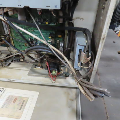 Mitsubishi LC20BP Laser Processing Machine Operator Controls Monitor
