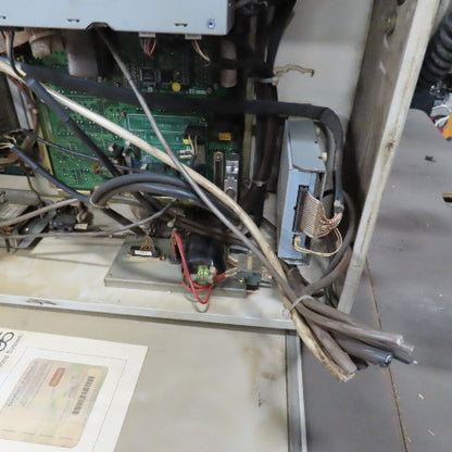 Mitsubishi LC20BP Laser Processing Machine Operator Controls Monitor