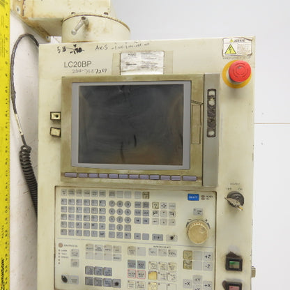 Mitsubishi LC20BP Laser Processing Machine Operator Controls Monitor