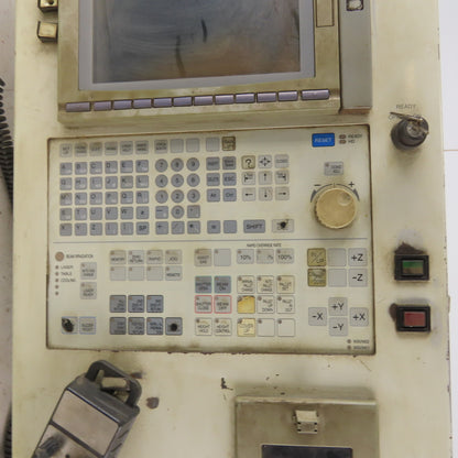 Mitsubishi LC20BP Laser Processing Machine Operator Controls Monitor