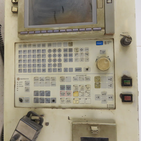 Mitsubishi LC20BP Laser Processing Machine Operator Controls Monitor