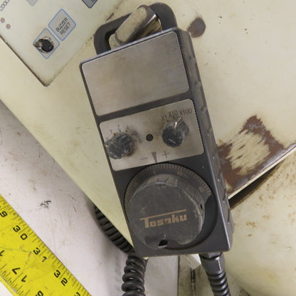 Mitsubishi LC20BP Laser Processing Machine Operator Controls Monitor