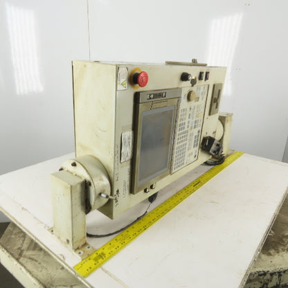 Mitsubishi LC20BP Laser Processing Machine Operator Controls Monitor