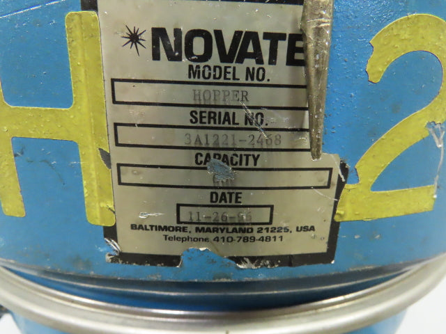 Novatec MD-Hopper 100lb Capacity W/Bunting 53172 Magnetic Drawer Separator