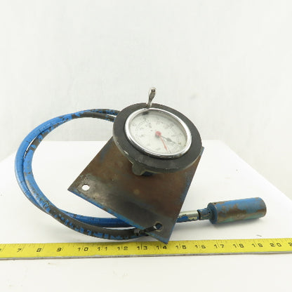 Cincinnati Autoshape 135 AS Front Mounted Operator Back Gage Crank Adjuster