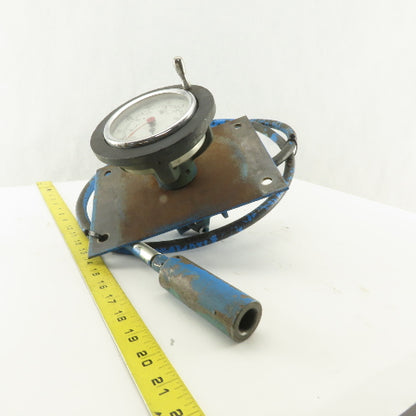 Cincinnati Autoshape 135 AS Front Mounted Operator Back Gage Crank Adjuster