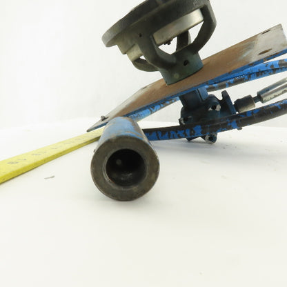 Cincinnati Autoshape 135 AS Front Mounted Operator Back Gage Crank Adjuster