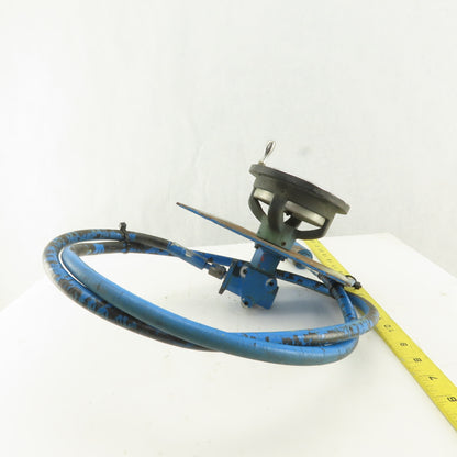 Cincinnati Autoshape 135 AS Front Mounted Operator Back Gage Crank Adjuster