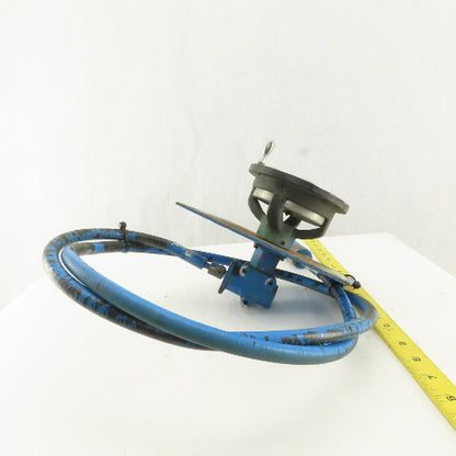 Cincinnati Autoshape 135 AS Front Mounted Operator Back Gage Crank Adjuster
