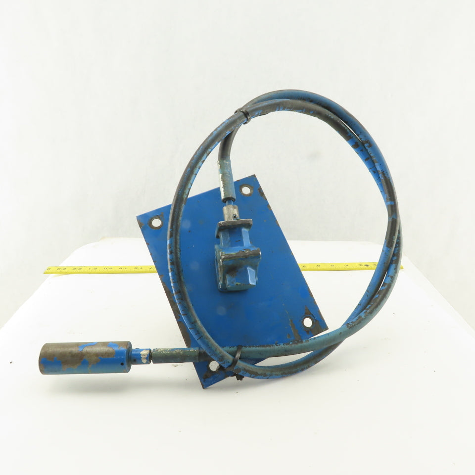 Cincinnati Autoshape 135 AS Front Mounted Operator Back Gage Crank Adjuster