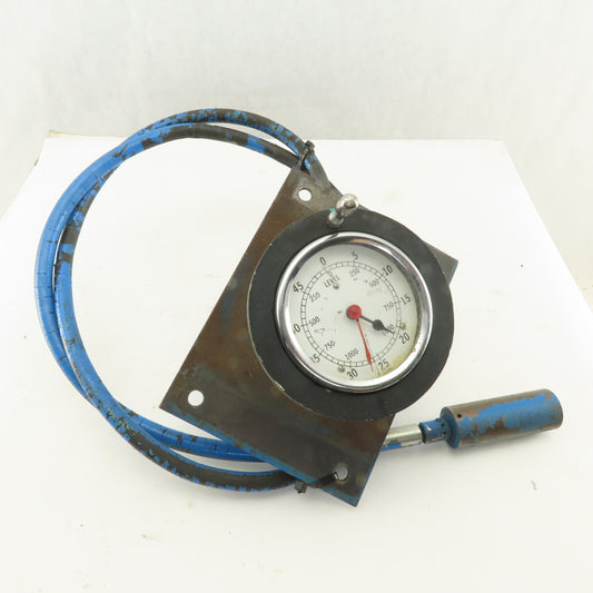 Cincinnati Autoshape 135 AS Front Mounted Operator Back Gage Crank Adjuster