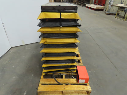 800LB Cap 33"x16" Hydraulic Scissor Lift Table 10-3/4"-42"H 208-230/460V 3Ph