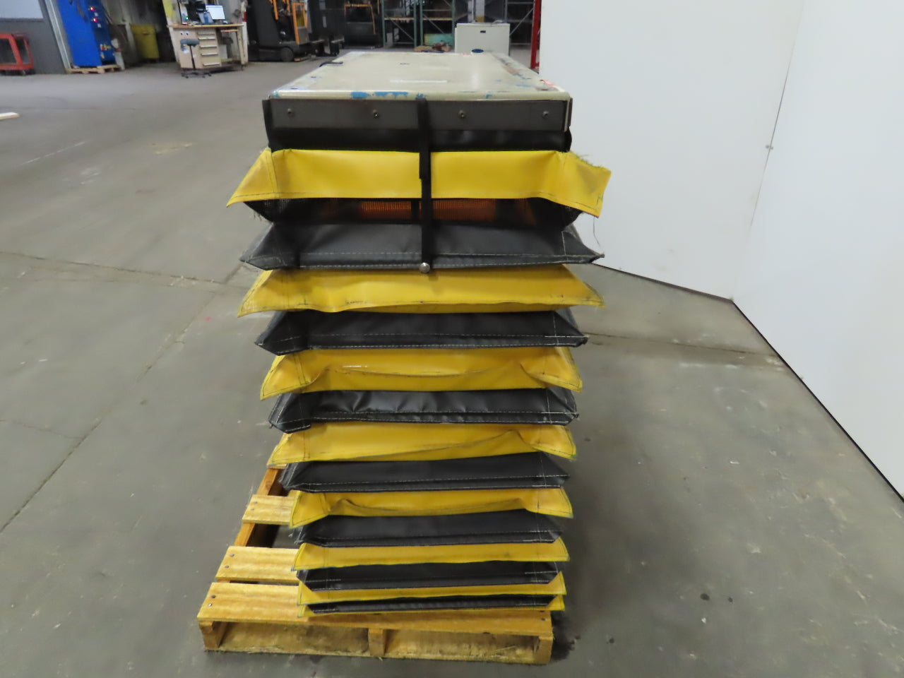 800LB Cap 33"x16" Hydraulic Scissor Lift Table 10-3/4"-42"H 208-230/460V 3Ph