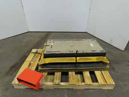 800LB Cap 33"x16" Hydraulic Scissor Lift Table 10-3/4"-42"H 208-230/460V 3Ph