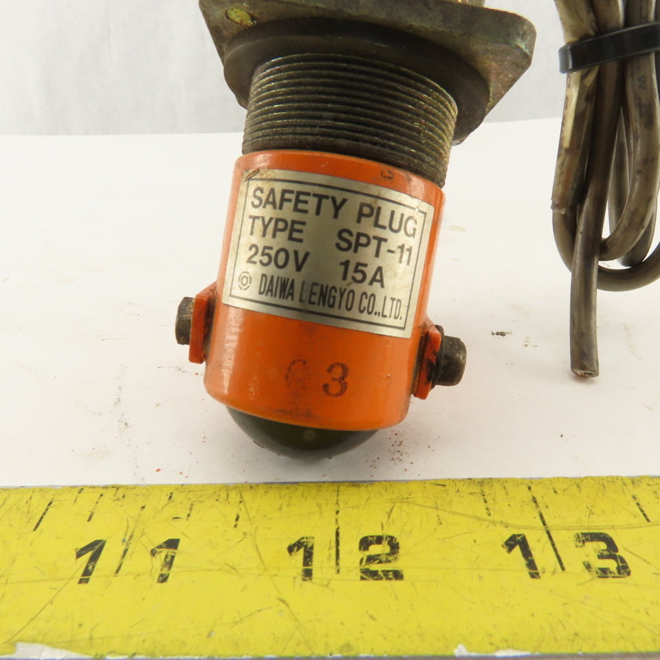 Daiwa SPT-11 250V 15A Safety Interlock Plug