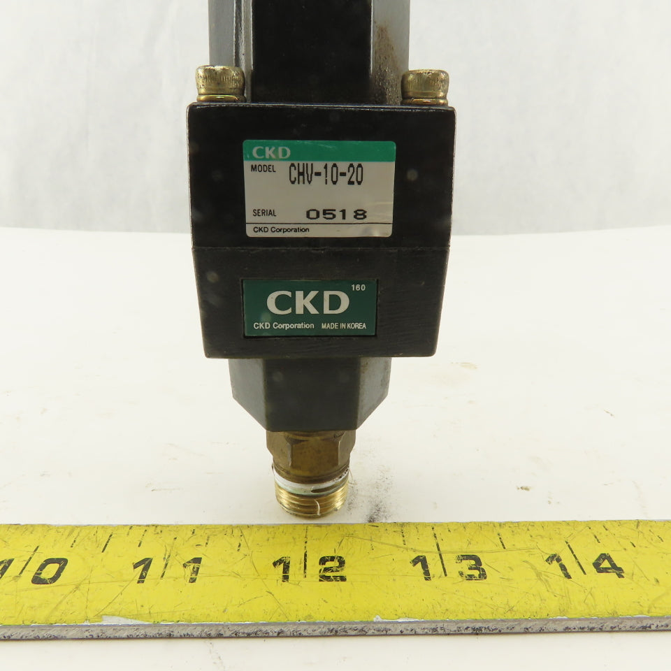 CKD CHV-10-20 3/8 NPT Pneumatic Aluminum Body Check Valve