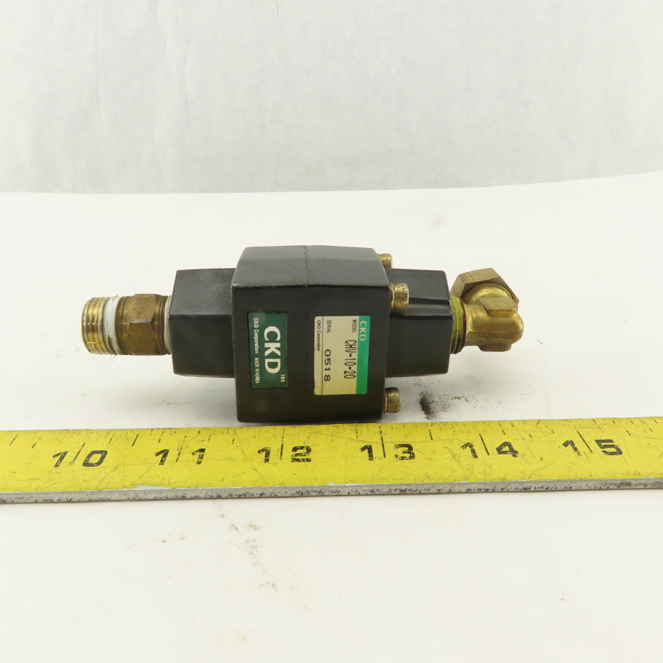 CKD CHV-10-20 3/8 NPT Pneumatic Aluminum Body Check Valve