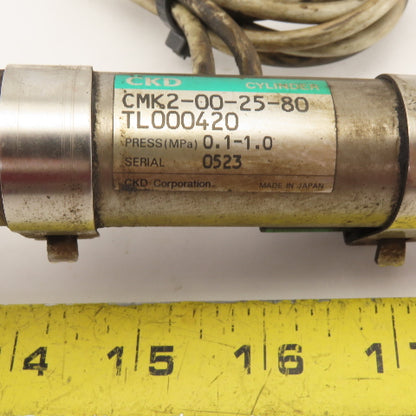 CKD CMK2-00-25-80 80mm Stroke Pneumatic Toggle Clamp Assembly