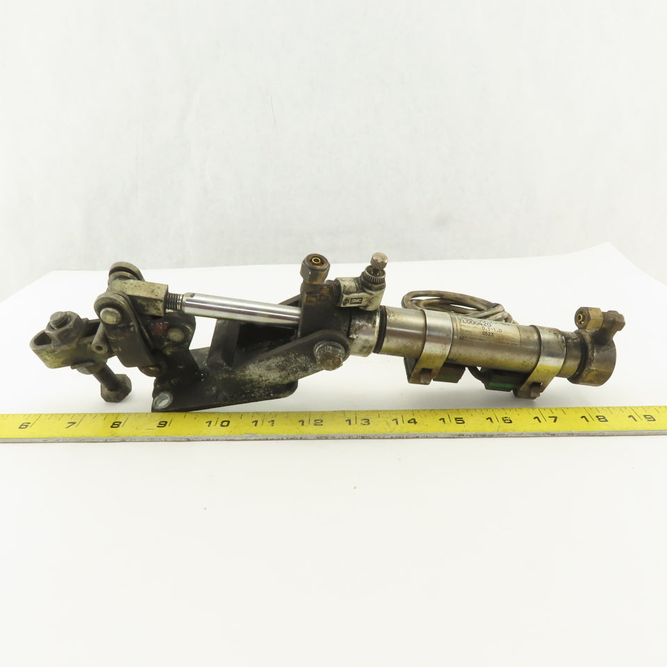CKD CMK2-00-25-80 80mm Stroke Pneumatic Toggle Clamp Assembly
