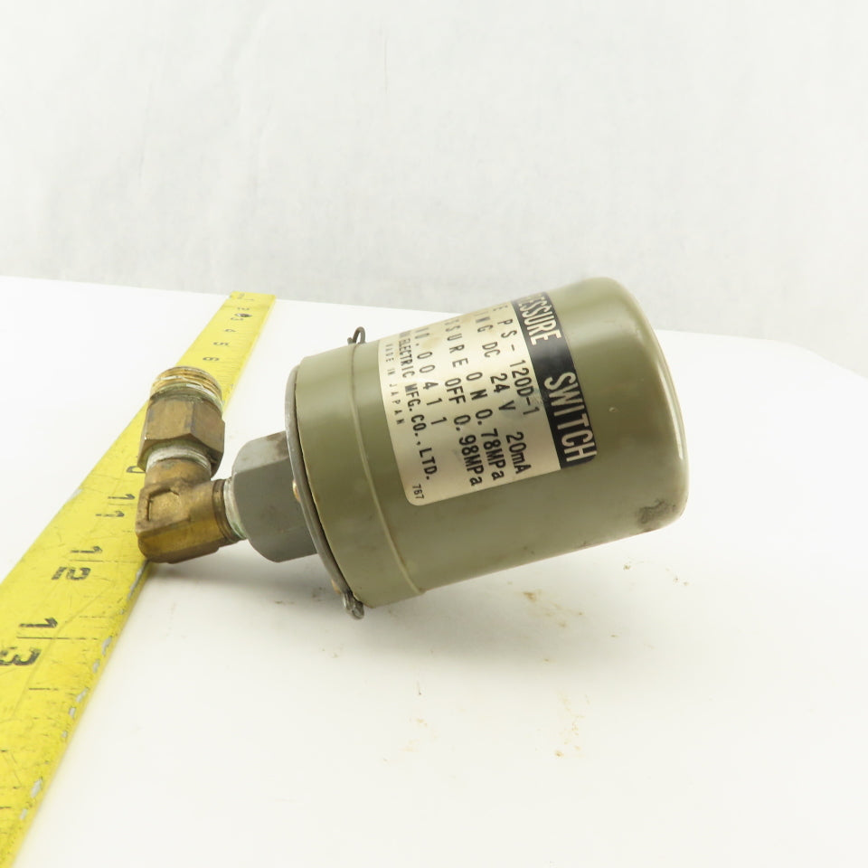Yamada PS-120D-1 1/4" NPT 24VDC Pressure Switch