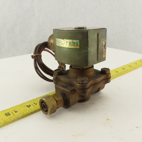 Asco XJ210G6V Red Hat 3/8 NPT WOG Solenoid Operated Valve 110V