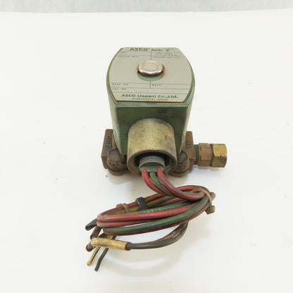 Asco XJ210G6V Red Hat 3/8 NPT WOG Solenoid Operated Valve 110V