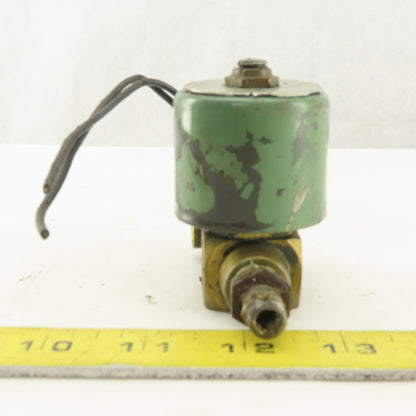 Asco 82624 115V 1/4 NPT Solenoid Actuated Valve WOG 200°F