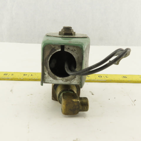 Asco 82624 115V 1/4 NPT Solenoid Actuated Valve WOG 200°F
