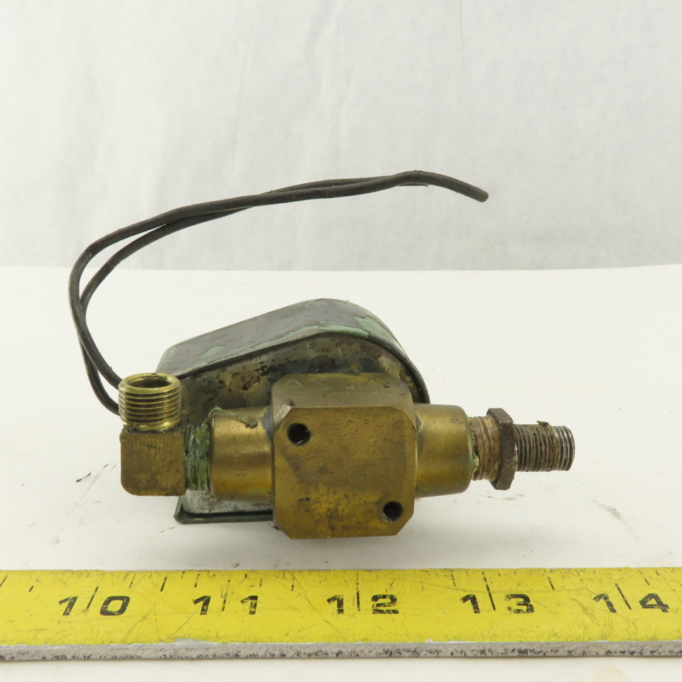 Asco 82624 115V 1/4 NPT Solenoid Actuated Valve WOG 200°F